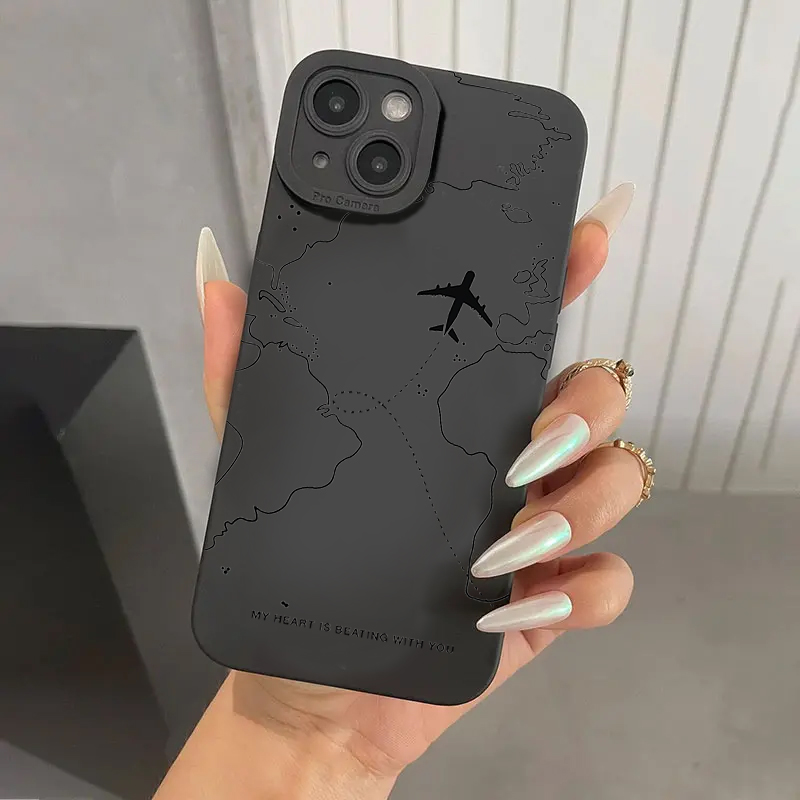 Samsung Galaxy S25 - Чехлы для телефонов с дизайном авиарейсов